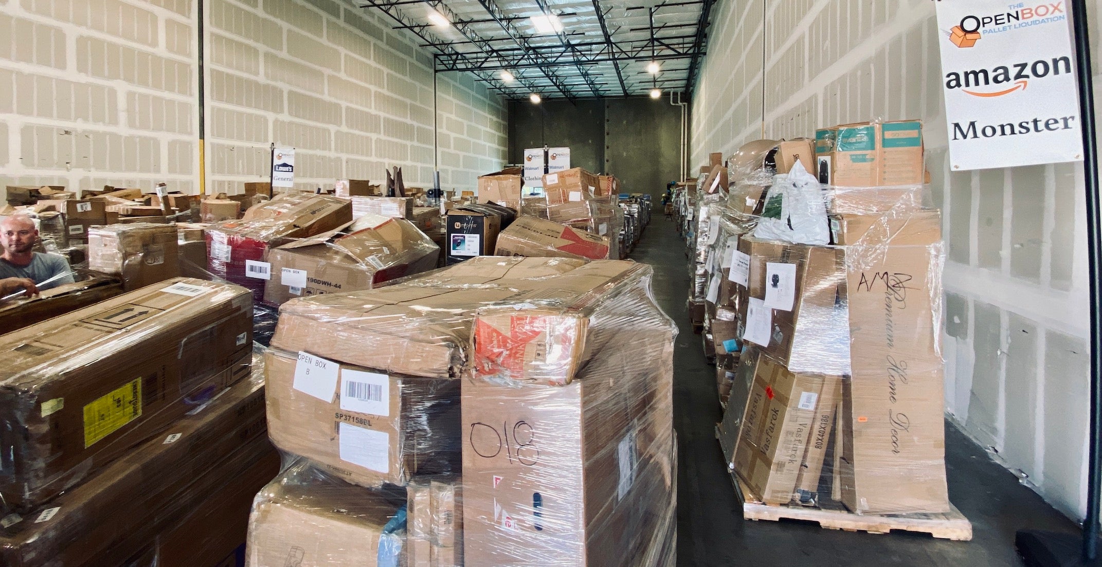 Amazon Liquidation Pallets – Wrapped Pallets Liquidation
